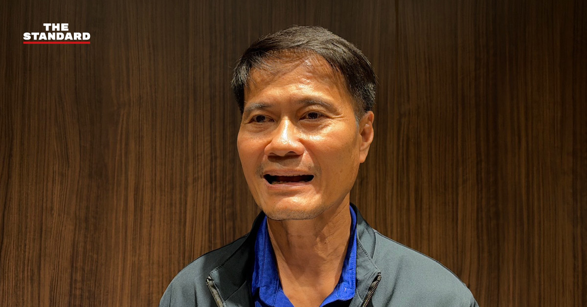 สัมฤทธิ์ แทนทรัพย์ สส.ชัยภูมิ พรรคภูมิใจไทย ให้สัมภาษณ์สื่อมวลชน