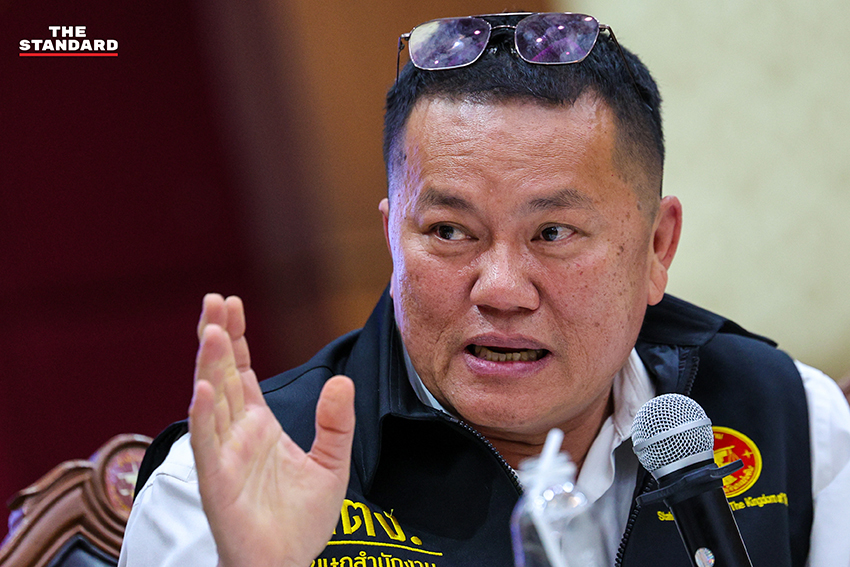 ภาพเจ้าหน้าที่สำนักงานการตรวจเงินแผ่นดินแถลงผลสอบไทยพีบีเอส 7