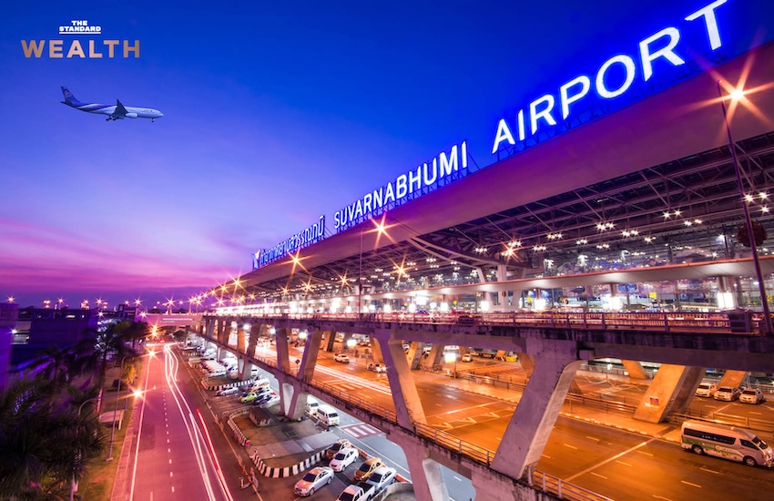 ภาพกราฟิกแสดงแนวคิดการจัดเก็บภาษีการเดินทางออกนอกประเทศ 1,000 บาท พร้อมข้อความ 'รัฐได้ แต่ใครเสีย? ชี้ ‘หาเงินง่าย’ ซ้ำเติมท่องเที่ยว' 5