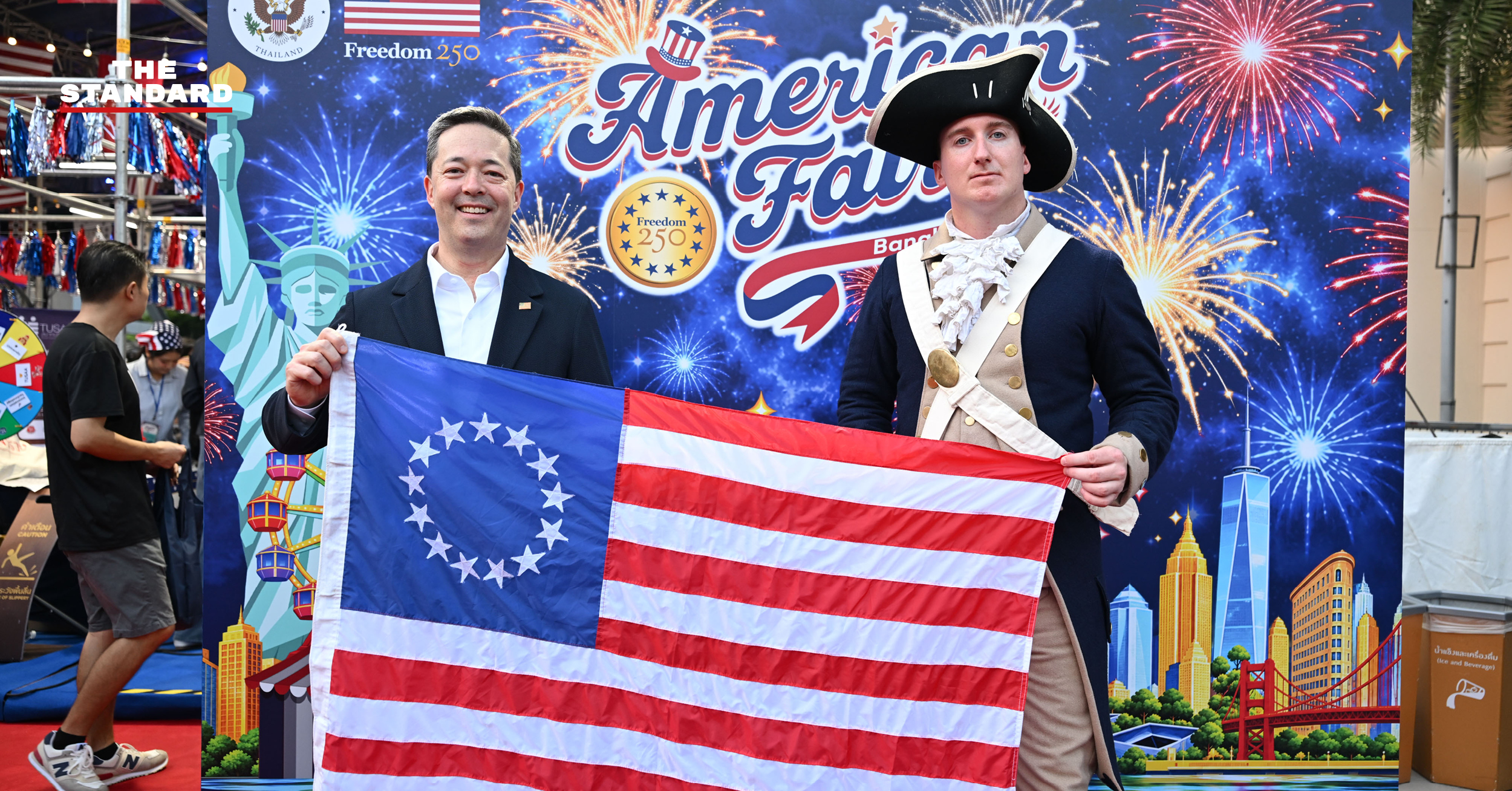 บรรยากาศงาน American Fair ฉลอง 250 ปี การก่อตั้งประเทศสหรัฐอเมริกา ณ สยามพารากอน