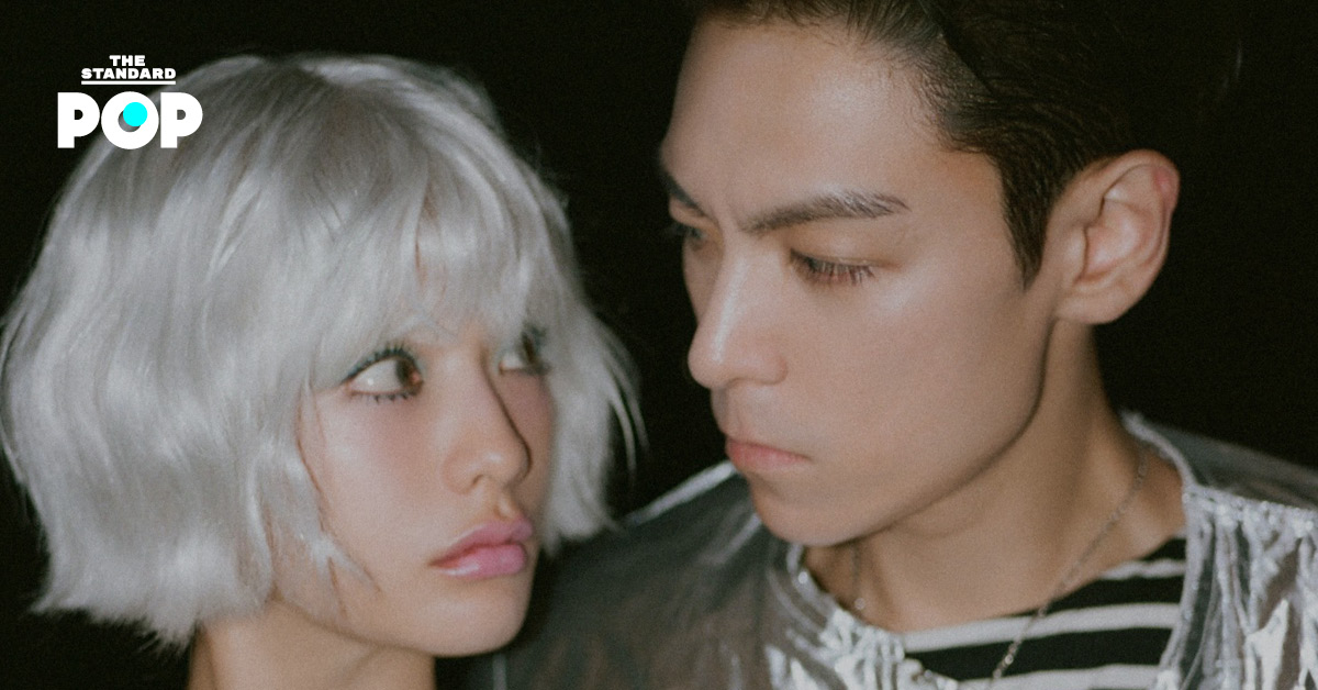 ภาพของ T.O.P และ Nana สองศิลปินคนดัง
