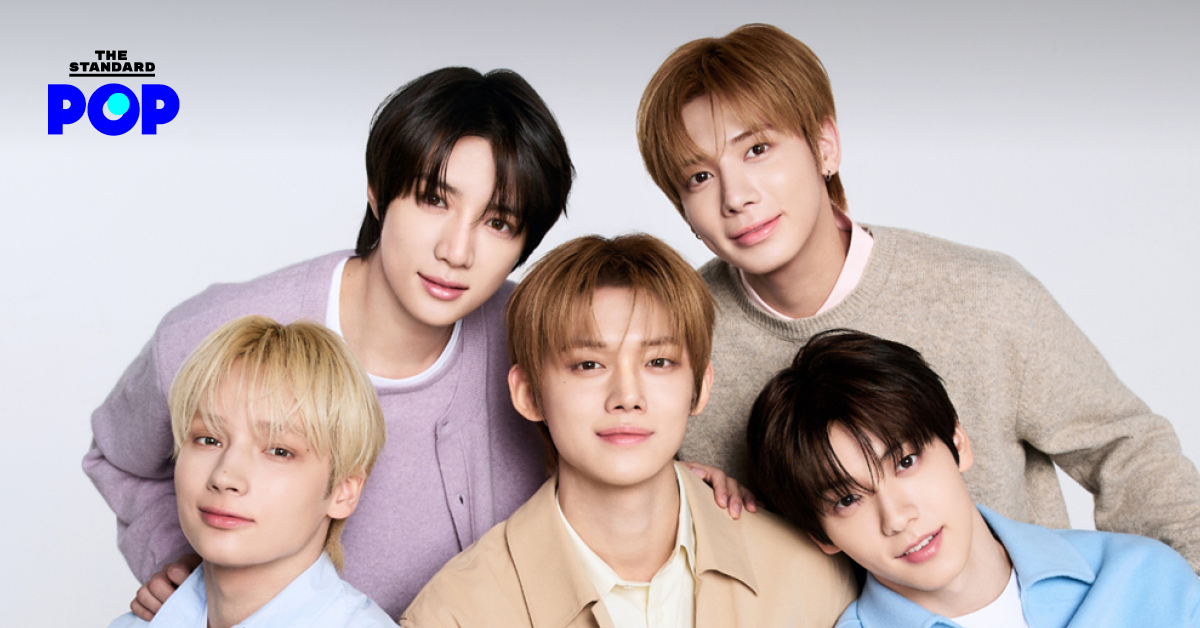 ภาพสมาชิกวง TOMORROW X TOGETHER หรือ TXT