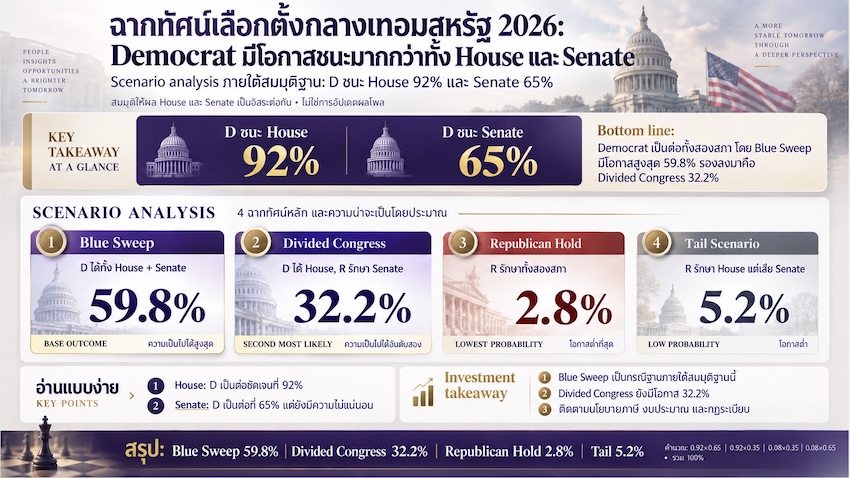 ผู้สนับสนุนสวมหมวกสีแดงติดตามการเลือกตั้งสหรัฐฯ 2