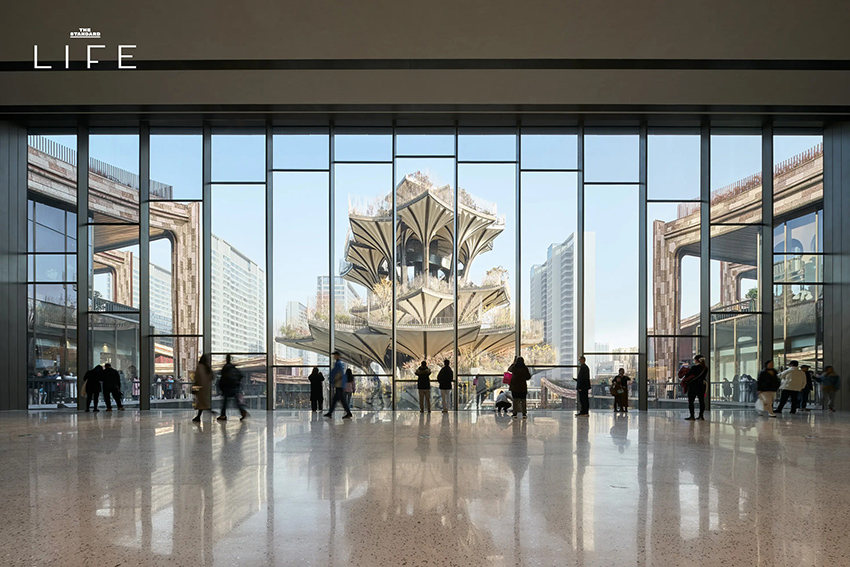 ทัศนียภาพของโครงการ Xi’an Tree สวนแนวตั้งแลนด์มาร์กใหม่ในเมืองซีอาน ออกแบบโดย Heatherwick Studio 7